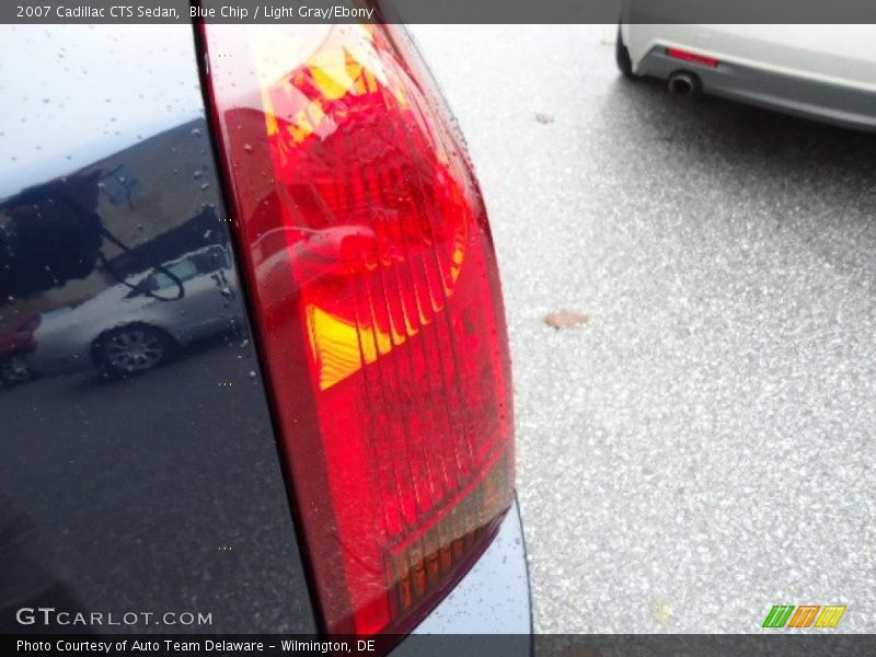 Blue Chip / Light Gray/Ebony 2007 Cadillac CTS Sedan
