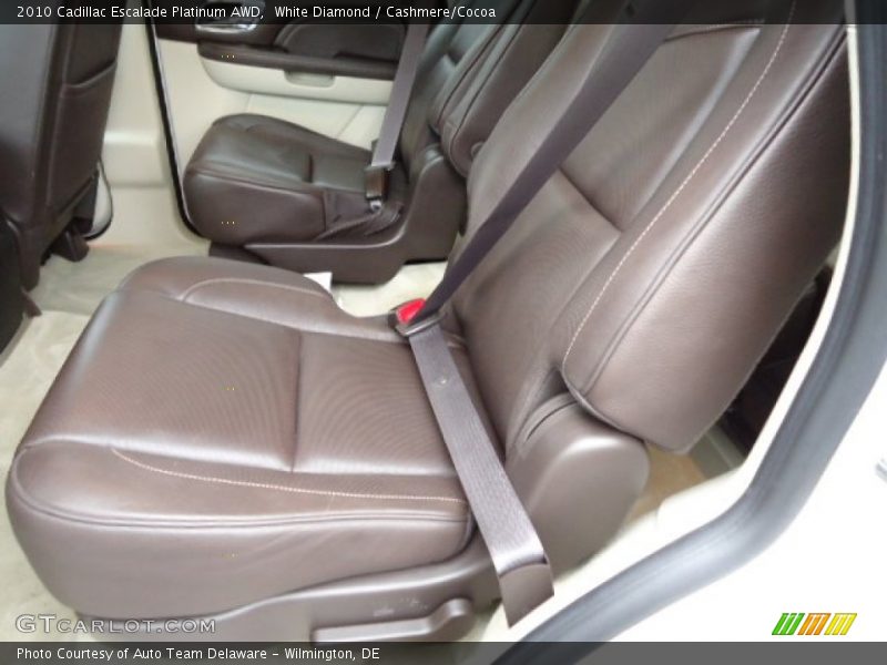 White Diamond / Cashmere/Cocoa 2010 Cadillac Escalade Platinum AWD