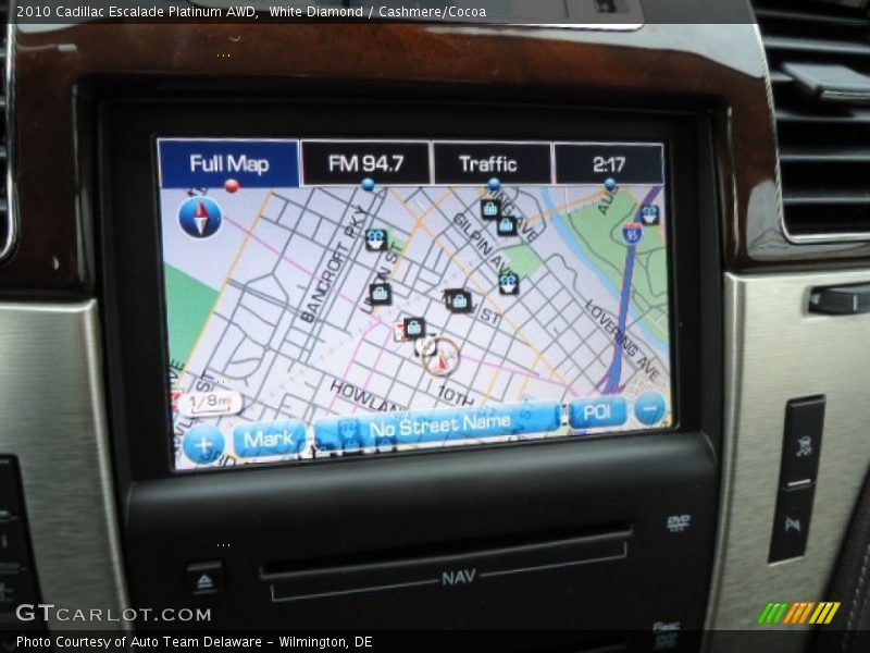 White Diamond / Cashmere/Cocoa 2010 Cadillac Escalade Platinum AWD