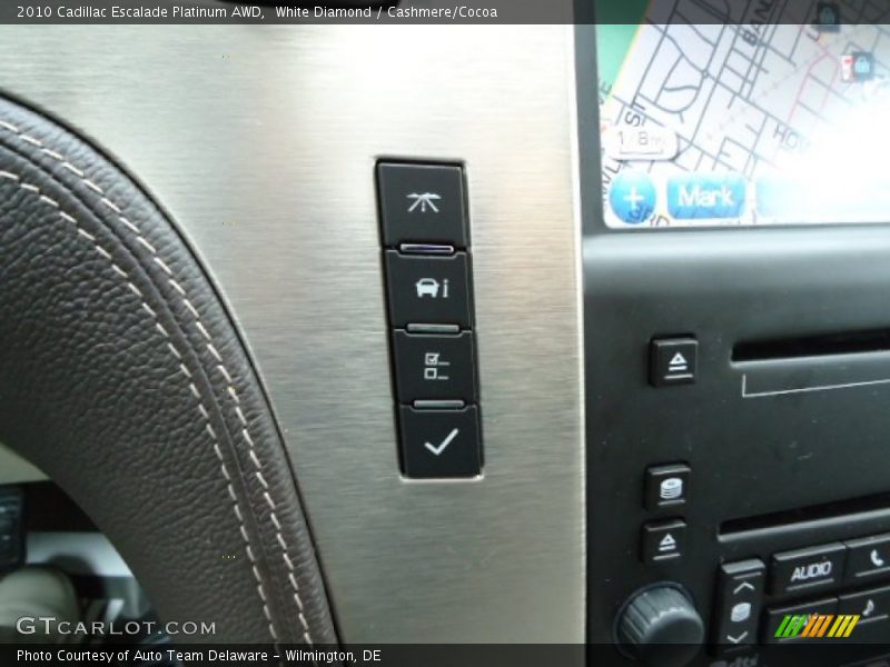 White Diamond / Cashmere/Cocoa 2010 Cadillac Escalade Platinum AWD