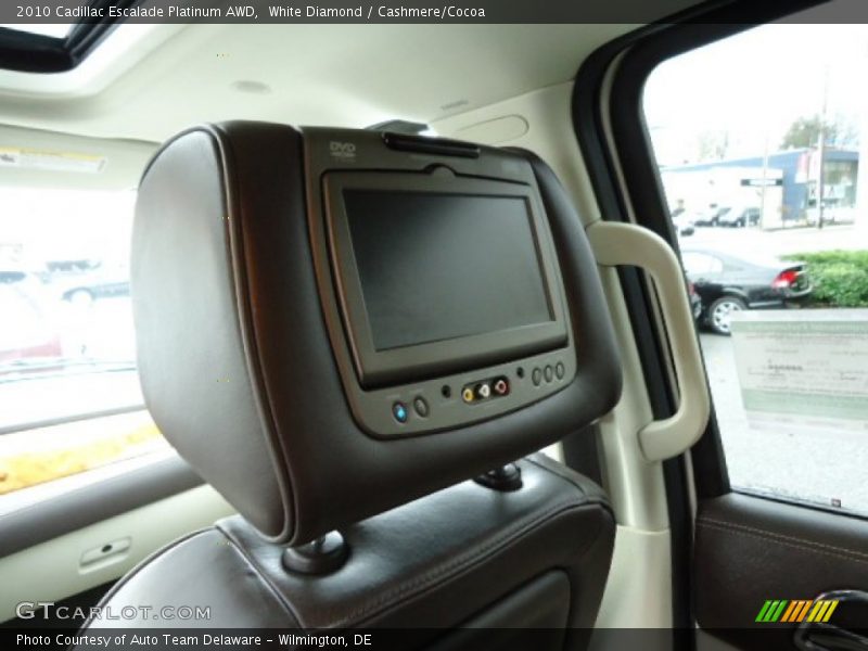 White Diamond / Cashmere/Cocoa 2010 Cadillac Escalade Platinum AWD