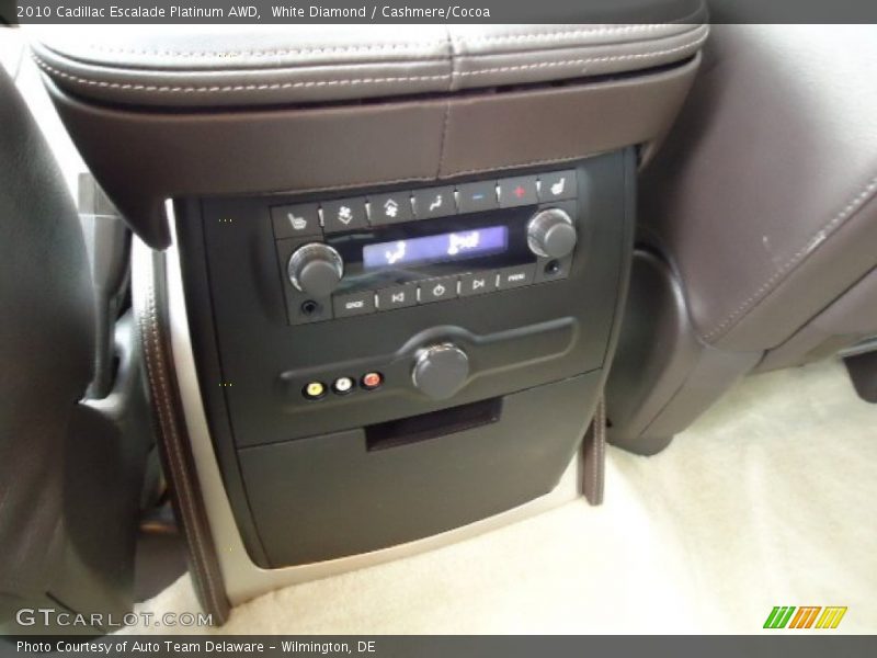 White Diamond / Cashmere/Cocoa 2010 Cadillac Escalade Platinum AWD