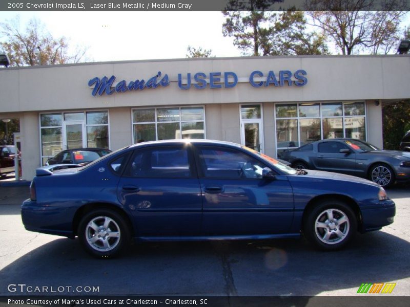 Laser Blue Metallic / Medium Gray 2005 Chevrolet Impala LS