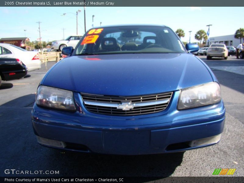 Laser Blue Metallic / Medium Gray 2005 Chevrolet Impala LS