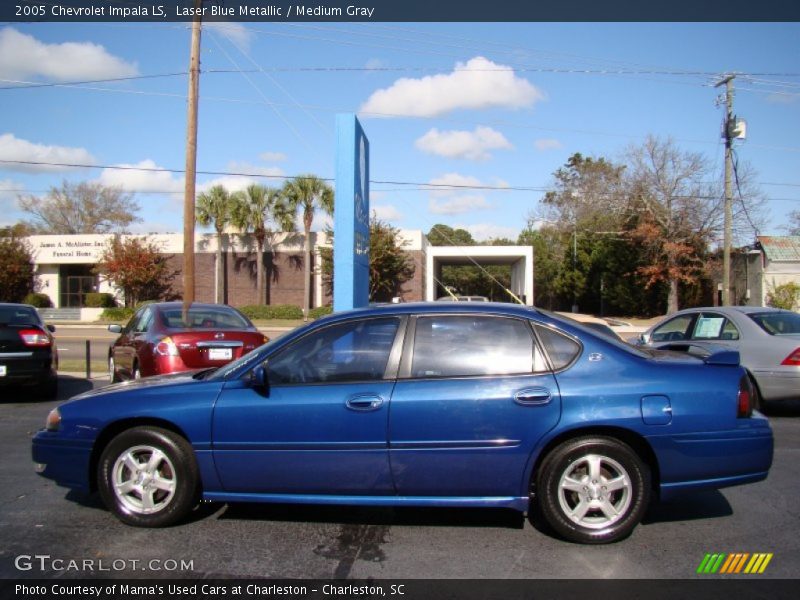 Laser Blue Metallic / Medium Gray 2005 Chevrolet Impala LS