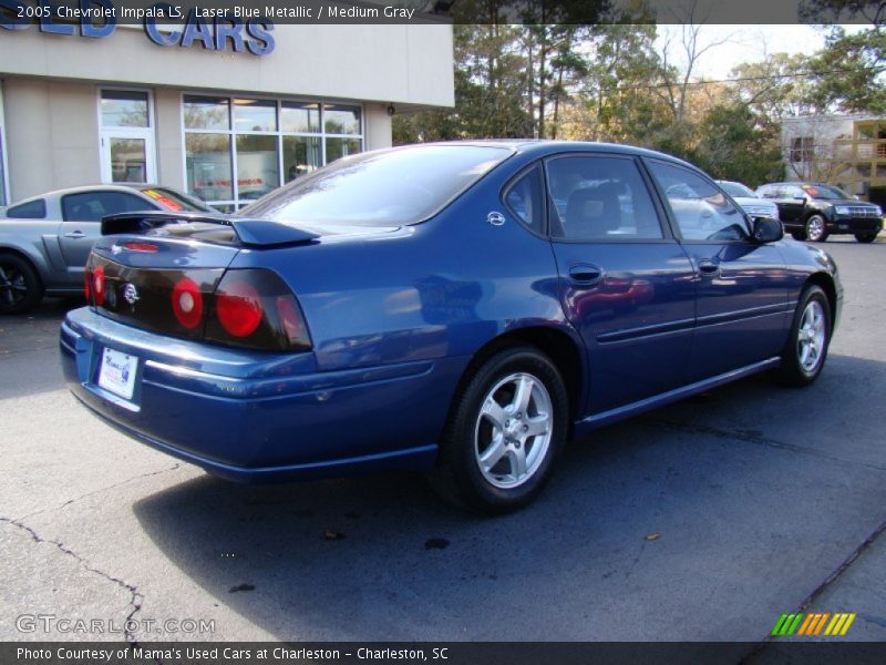 Laser Blue Metallic / Medium Gray 2005 Chevrolet Impala LS
