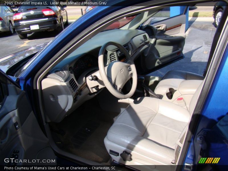 Laser Blue Metallic / Medium Gray 2005 Chevrolet Impala LS