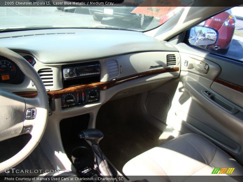 Laser Blue Metallic / Medium Gray 2005 Chevrolet Impala LS