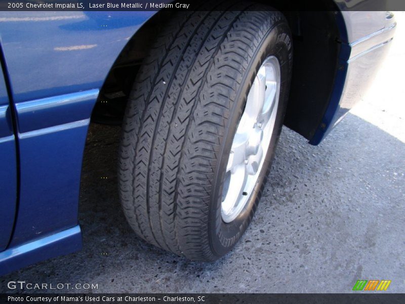 Laser Blue Metallic / Medium Gray 2005 Chevrolet Impala LS