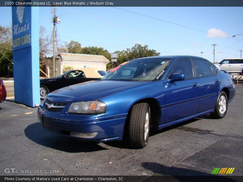 Laser Blue Metallic / Medium Gray 2005 Chevrolet Impala LS