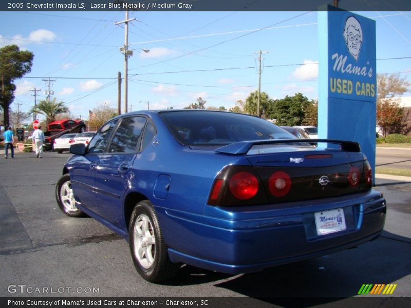 Laser Blue Metallic / Medium Gray 2005 Chevrolet Impala LS