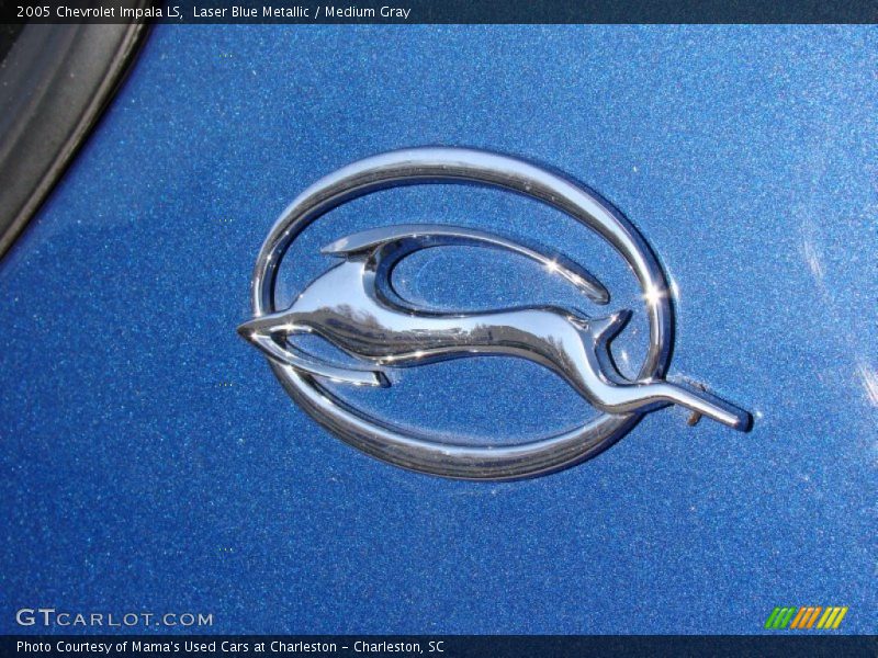 Laser Blue Metallic / Medium Gray 2005 Chevrolet Impala LS