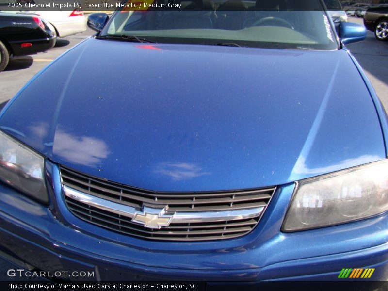 Laser Blue Metallic / Medium Gray 2005 Chevrolet Impala LS