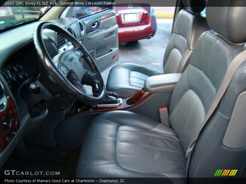 Summit White / Medium Pewter 2002 GMC Envoy XL SLT 4x4