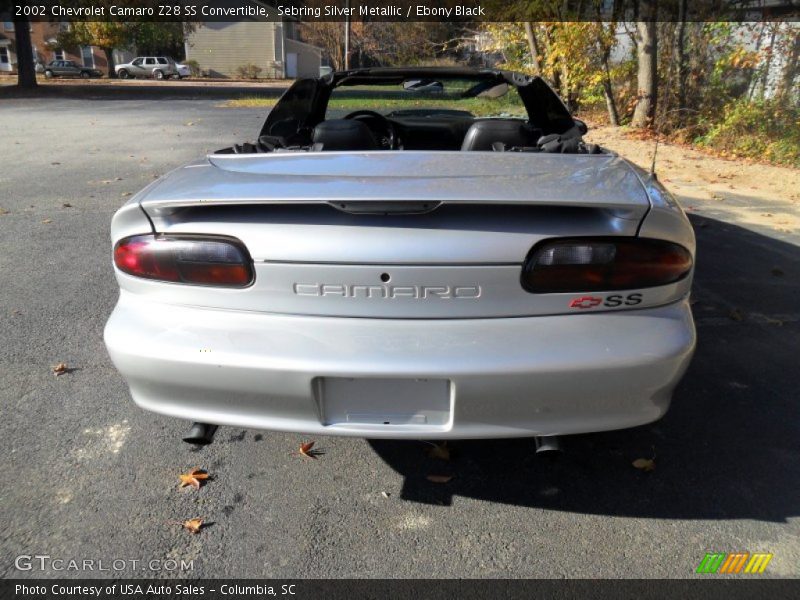  2002 Camaro Z28 SS Convertible Sebring Silver Metallic
