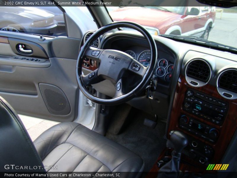 Summit White / Medium Pewter 2002 GMC Envoy XL SLT 4x4