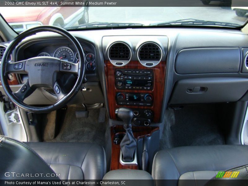 Summit White / Medium Pewter 2002 GMC Envoy XL SLT 4x4