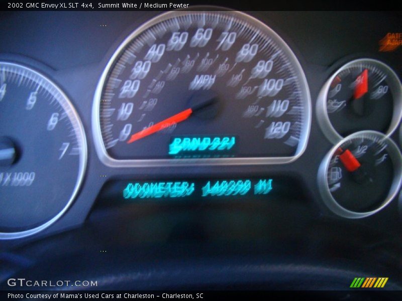 Summit White / Medium Pewter 2002 GMC Envoy XL SLT 4x4
