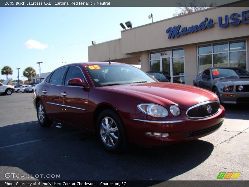 Cardinal Red Metallic / Neutral 2005 Buick LaCrosse CXL