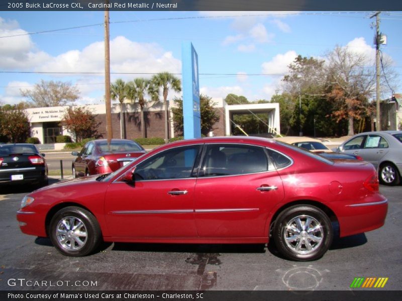 Cardinal Red Metallic / Neutral 2005 Buick LaCrosse CXL