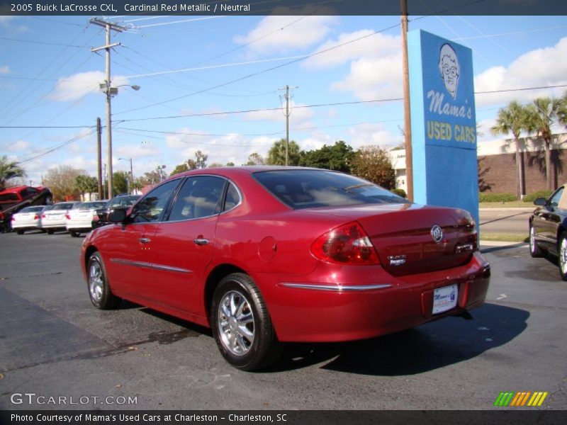Cardinal Red Metallic / Neutral 2005 Buick LaCrosse CXL