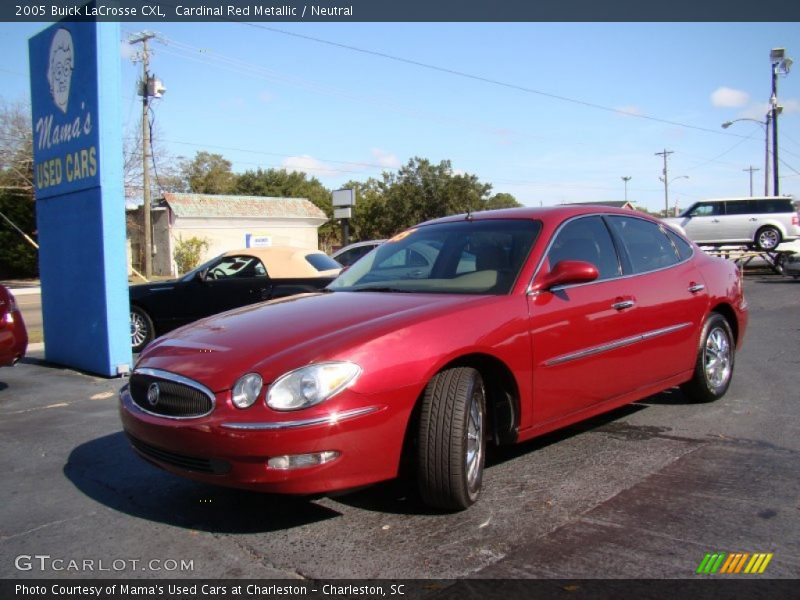 Cardinal Red Metallic / Neutral 2005 Buick LaCrosse CXL