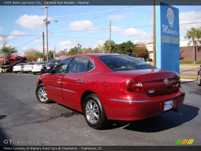 Cardinal Red Metallic / Neutral 2005 Buick LaCrosse CXL