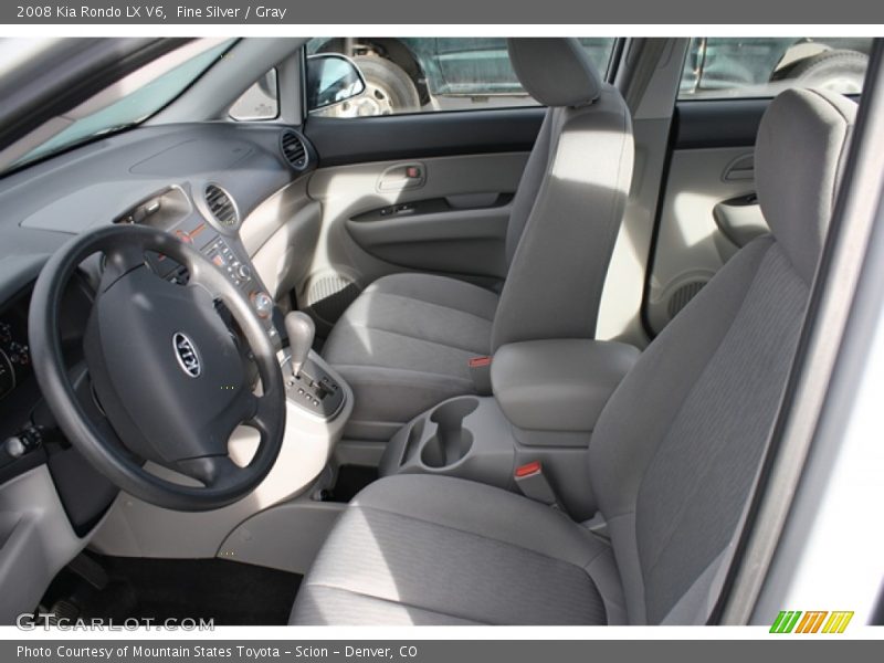 Fine Silver / Gray 2008 Kia Rondo LX V6