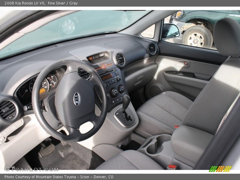 Fine Silver / Gray 2008 Kia Rondo LX V6
