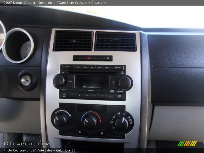 Stone White / Dark Slate Gray/Light Graystone 2007 Dodge Charger