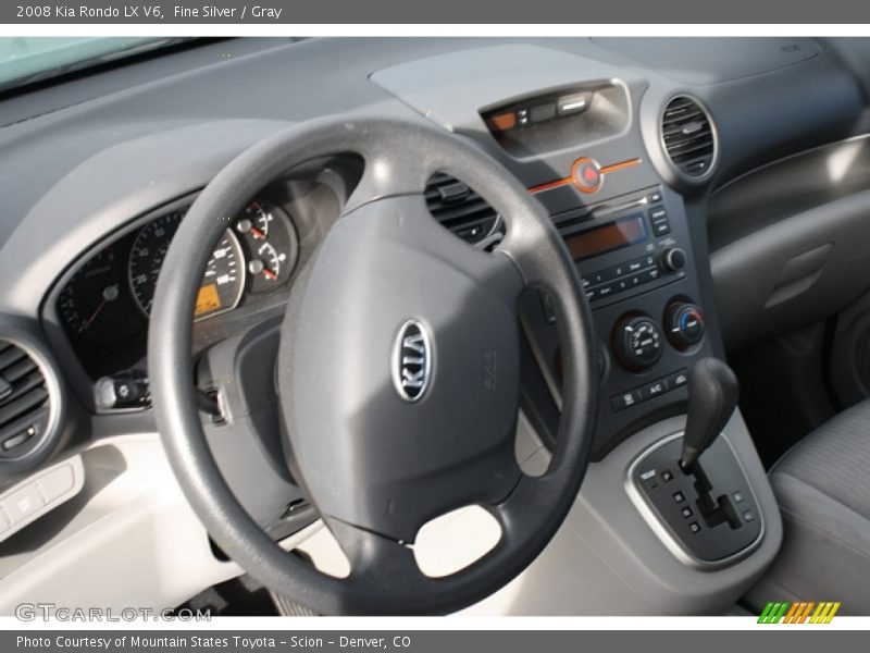 Fine Silver / Gray 2008 Kia Rondo LX V6