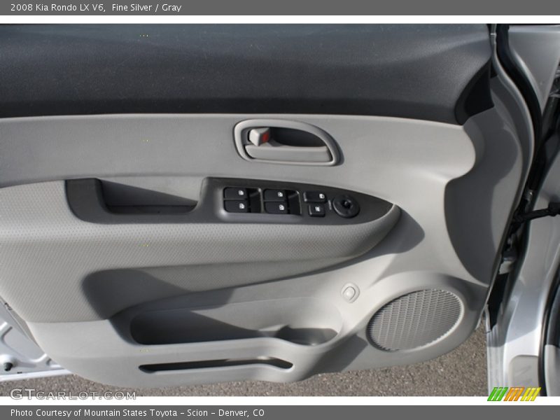Fine Silver / Gray 2008 Kia Rondo LX V6