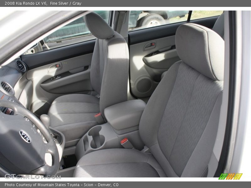 Fine Silver / Gray 2008 Kia Rondo LX V6