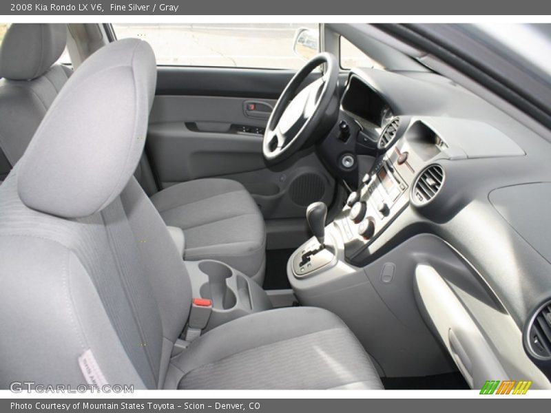 Fine Silver / Gray 2008 Kia Rondo LX V6