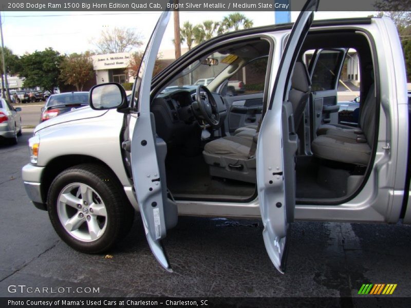  2008 Ram 1500 Big Horn Edition Quad Cab Medium Slate Gray Interior