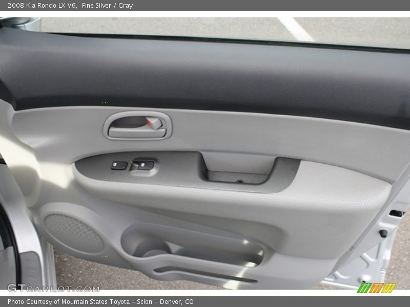 Fine Silver / Gray 2008 Kia Rondo LX V6