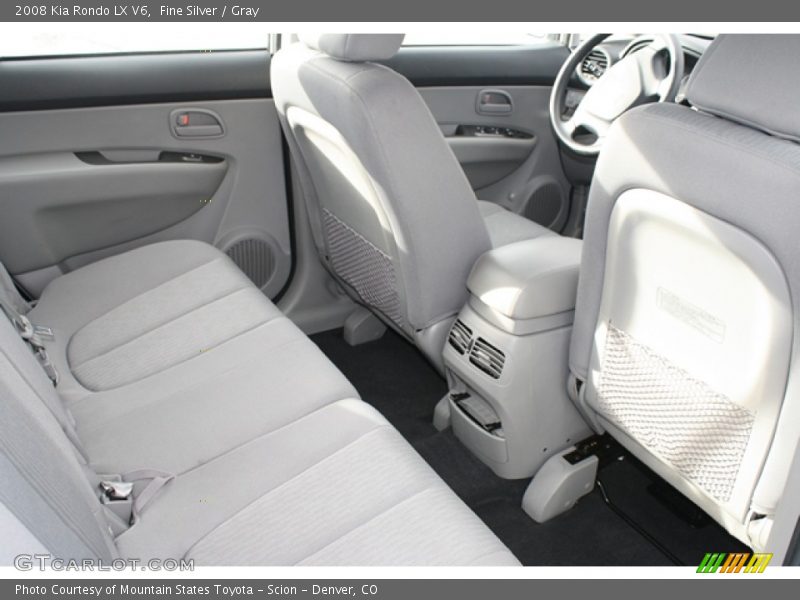 Fine Silver / Gray 2008 Kia Rondo LX V6