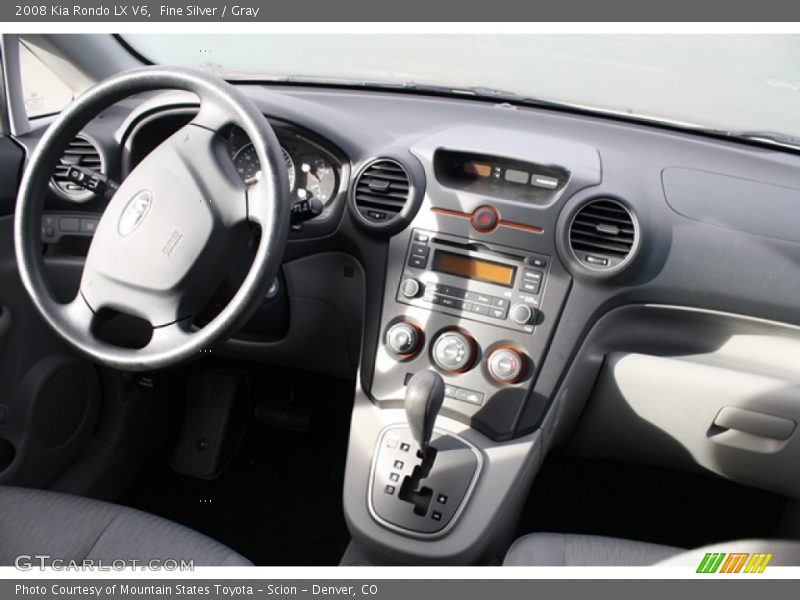 Fine Silver / Gray 2008 Kia Rondo LX V6