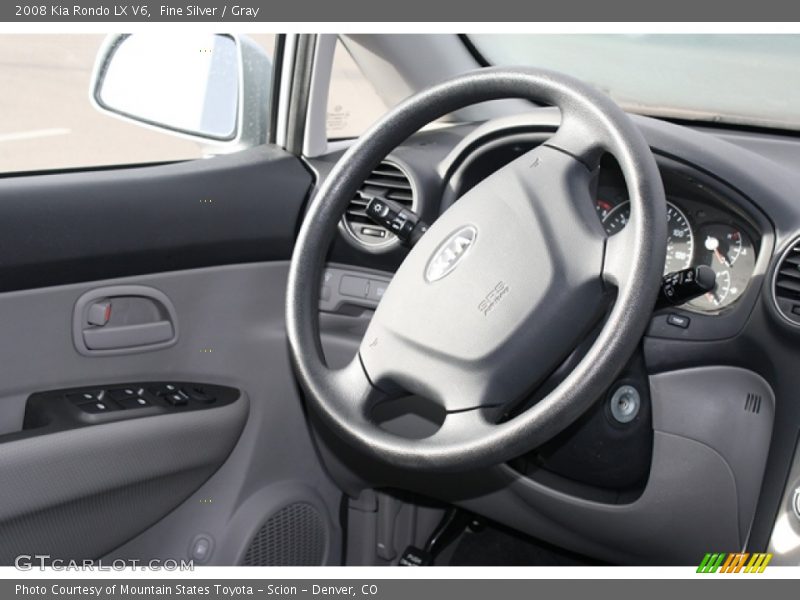 Fine Silver / Gray 2008 Kia Rondo LX V6