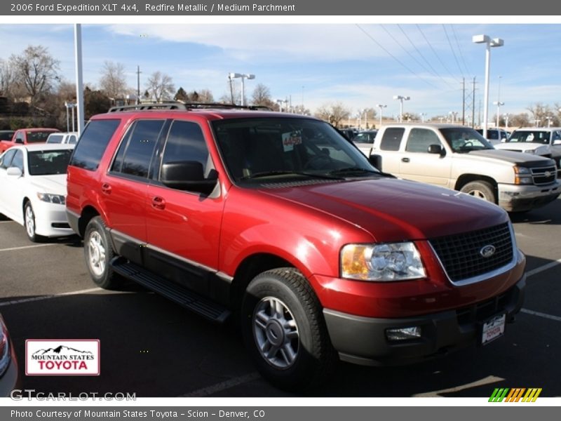 Redfire Metallic / Medium Parchment 2006 Ford Expedition XLT 4x4