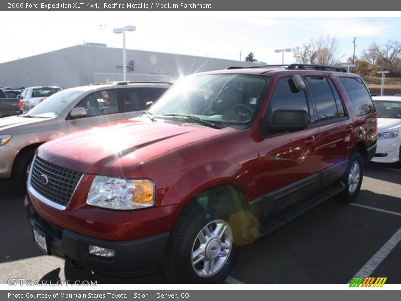 Redfire Metallic / Medium Parchment 2006 Ford Expedition XLT 4x4