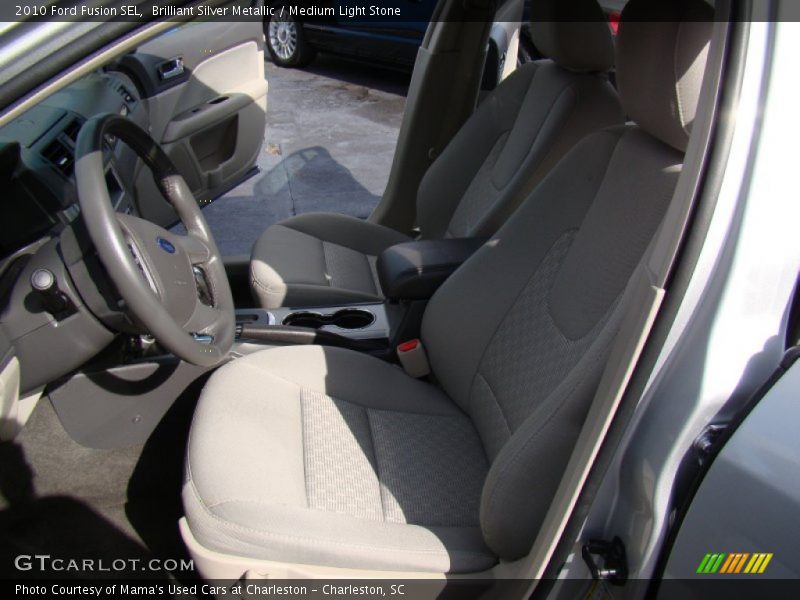 Brilliant Silver Metallic / Medium Light Stone 2010 Ford Fusion SEL