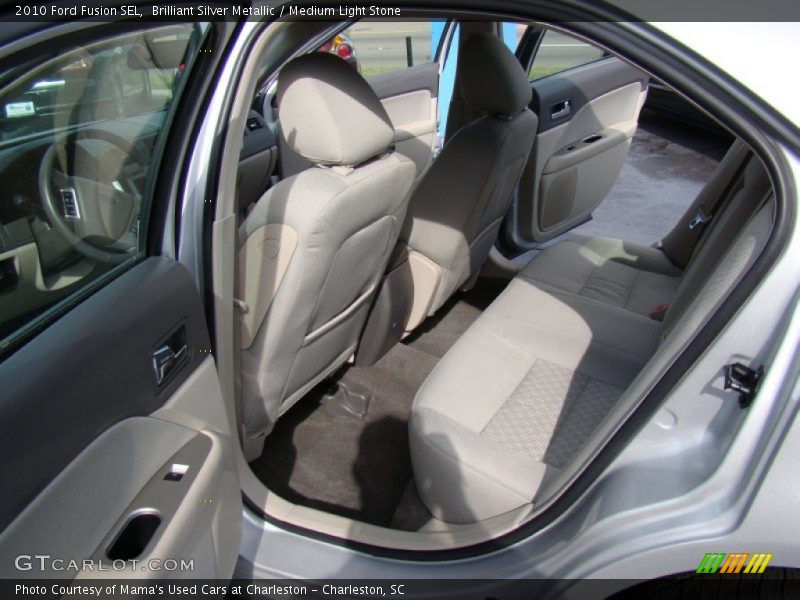 Brilliant Silver Metallic / Medium Light Stone 2010 Ford Fusion SEL