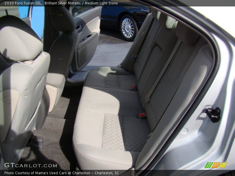 Brilliant Silver Metallic / Medium Light Stone 2010 Ford Fusion SEL