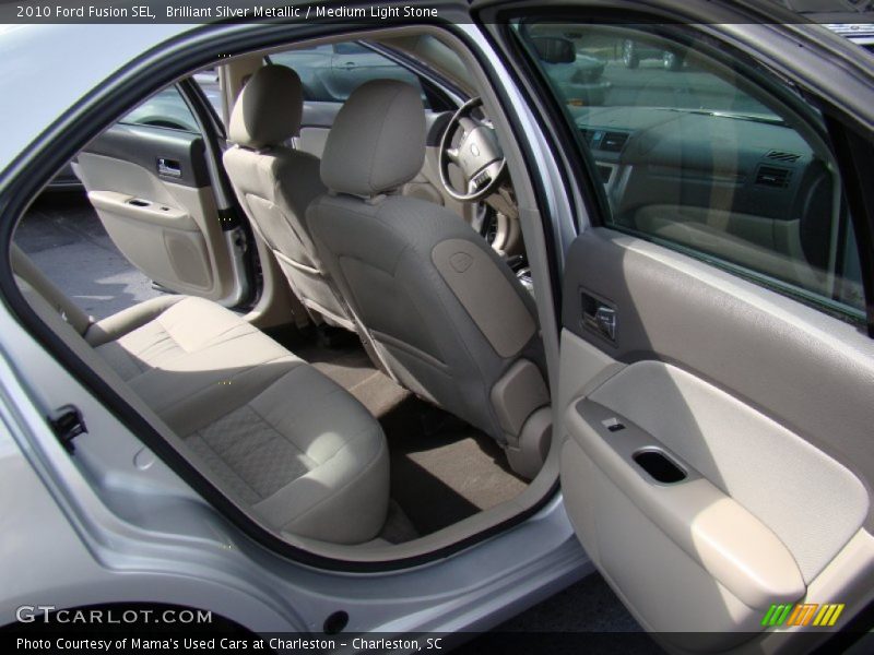 Brilliant Silver Metallic / Medium Light Stone 2010 Ford Fusion SEL