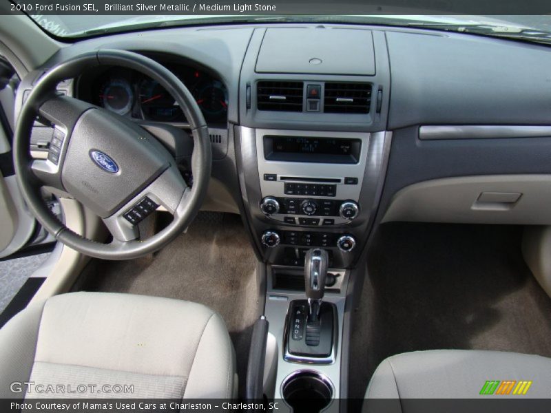 Brilliant Silver Metallic / Medium Light Stone 2010 Ford Fusion SEL