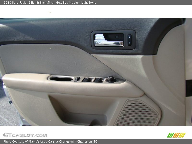 Brilliant Silver Metallic / Medium Light Stone 2010 Ford Fusion SEL