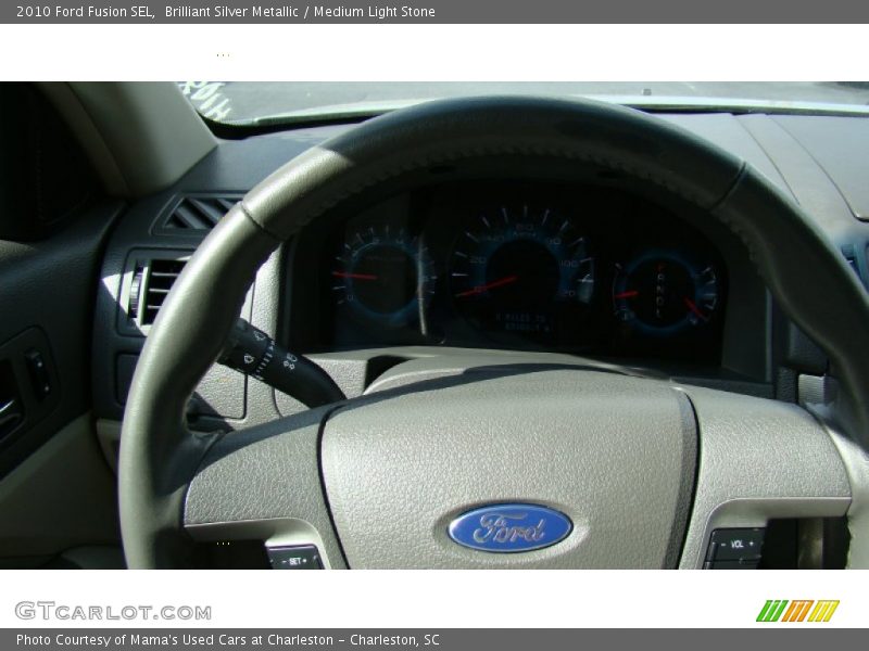 Brilliant Silver Metallic / Medium Light Stone 2010 Ford Fusion SEL