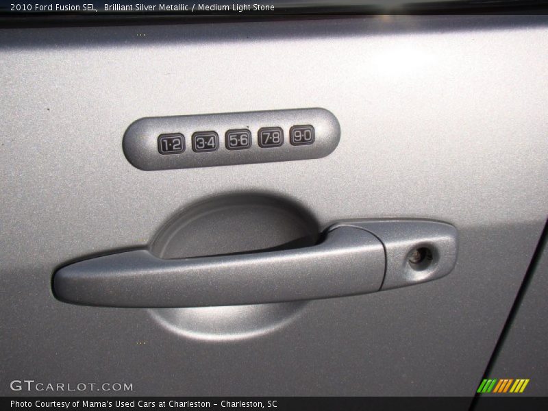 Brilliant Silver Metallic / Medium Light Stone 2010 Ford Fusion SEL
