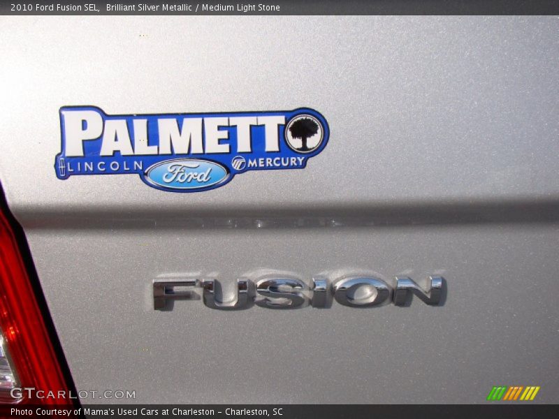 Brilliant Silver Metallic / Medium Light Stone 2010 Ford Fusion SEL
